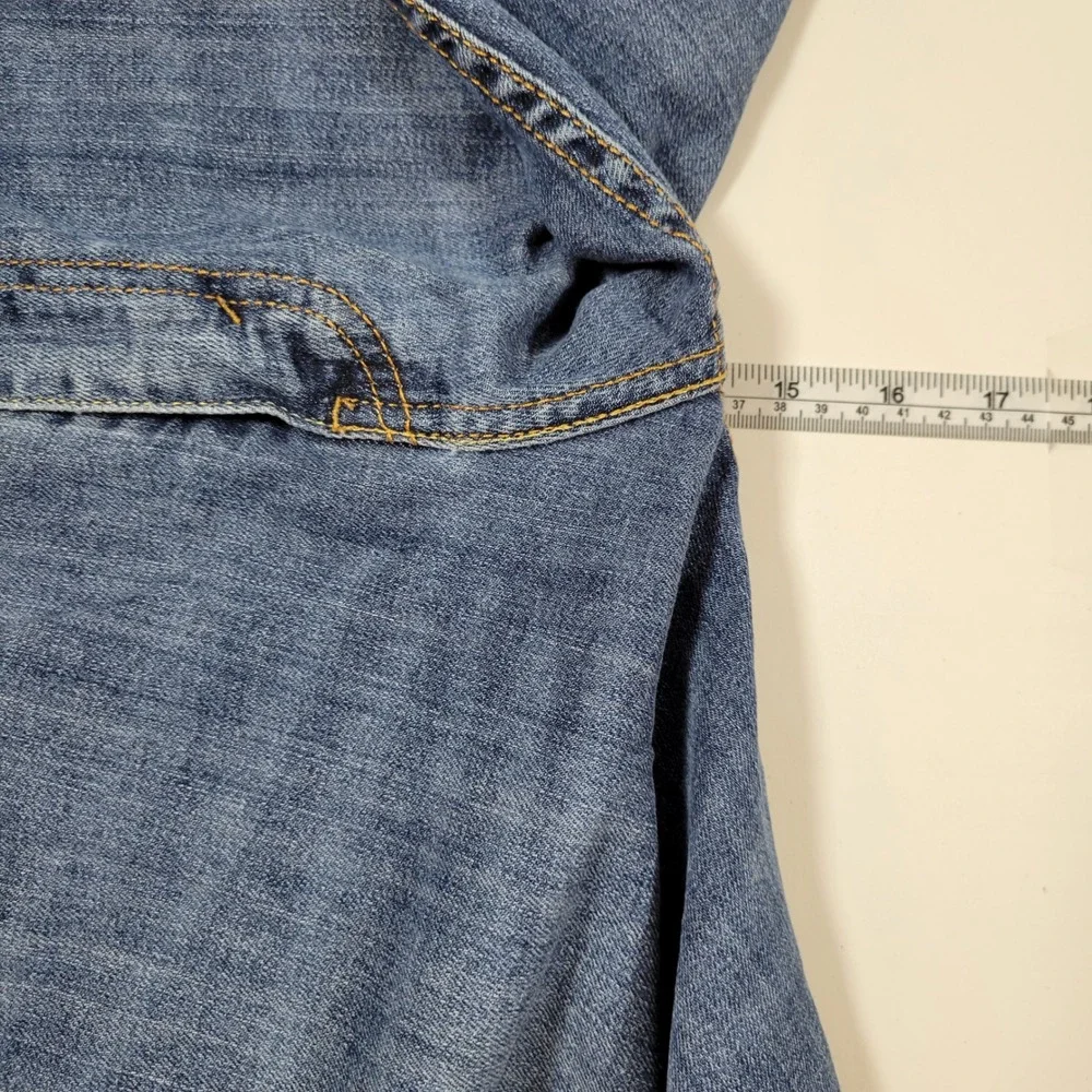 Levi's 559 Relaxed Straight Jeans Mens 36x30 Blue Excellent Medium‎ Wash Denim